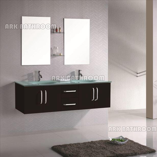 tocadores de baño modernos conjuntos de MDF baño de lavamanos REU010-150B