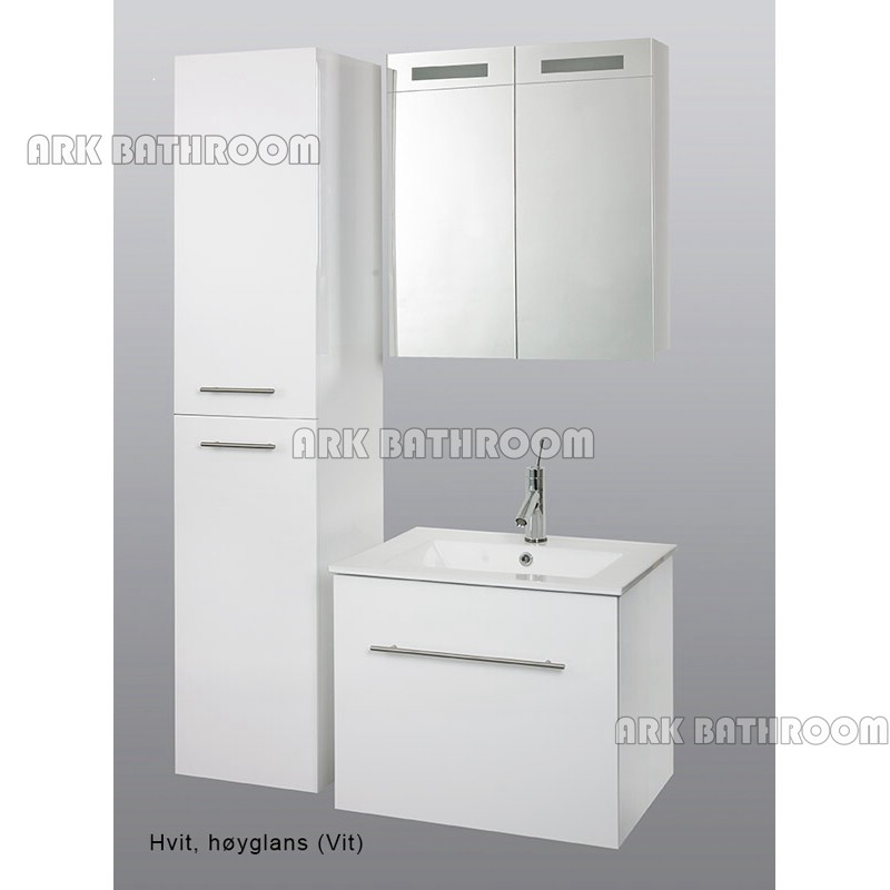 Moderno mueble de baño muebles de baño fregadero REU020-60W