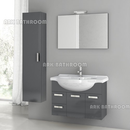 tocadores de baño modernos conjuntos de MDF baño de lavamanos REU048-80A