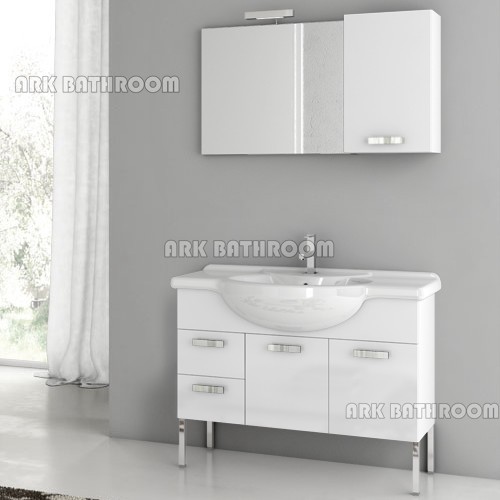 tocadores de baño modernos conjuntos de MDF baño de lavamanos REU049-100B