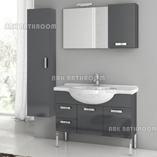 Meuble de salle de bain lavabo moderne REU050-100A