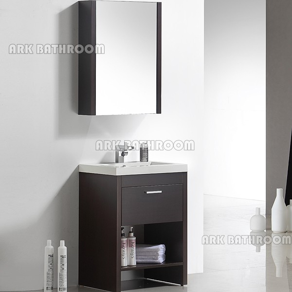 Melamine MFC bathroom cabinet MDF Bathroom vanity