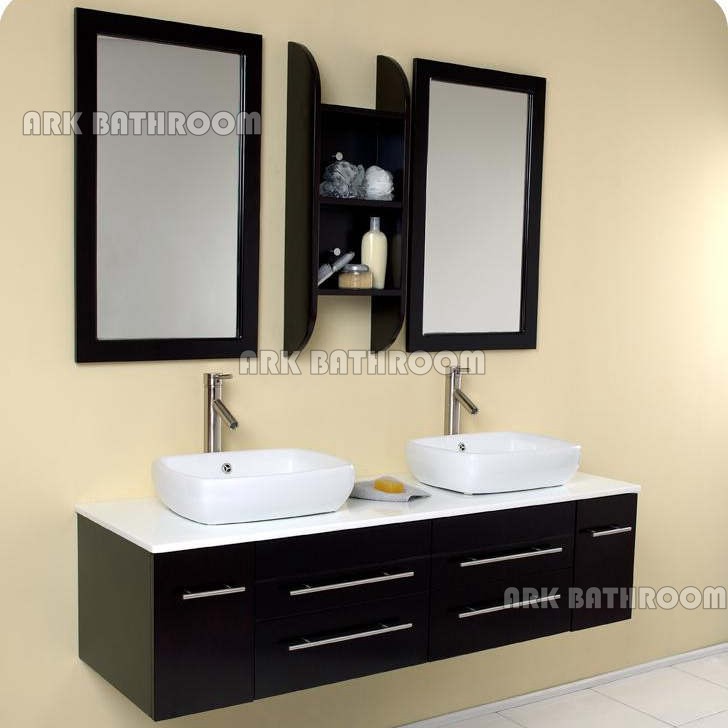 Wood bathroom furniture wall mounted bathroom cabinet manufacturer RT310-59E