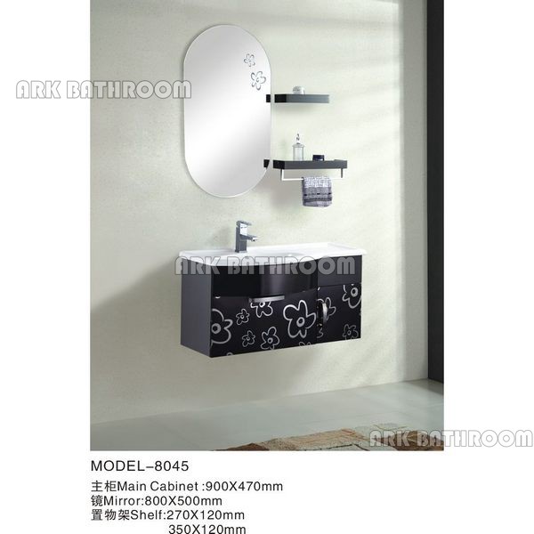 Chinese Stainless steel bathroom vanities Cheap bathroom cabinets 8045