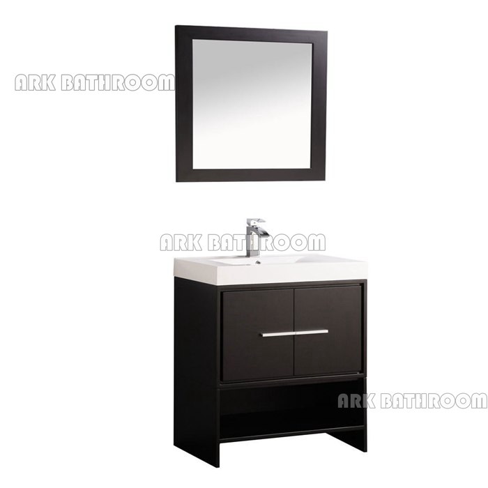 Piso Espresso Baño RU325-28E mueble de baño vanidades Cuenca Resina