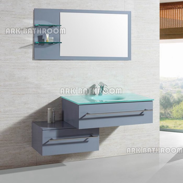 Mobile bagno sospeso Mobile bagno in legno massello T9014E