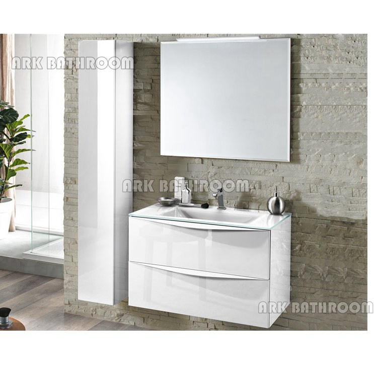 bathroom storage units double sink vanity sink cabinets A5244W-80