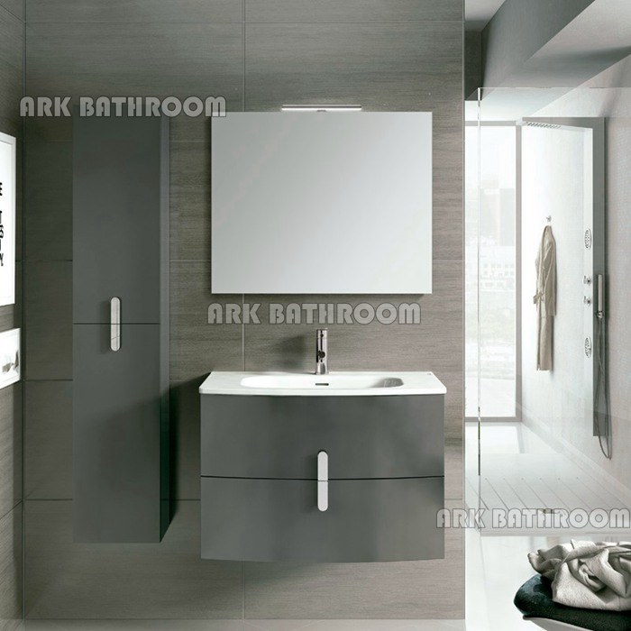 Double sink vanity sink cabinets small bathroom cabinet RU304-ANT