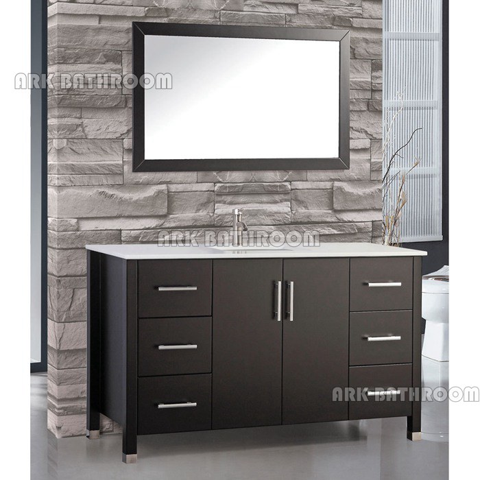 48” 40” Piso tocador de baño blanca Espresso muebles de baño RU323-48E