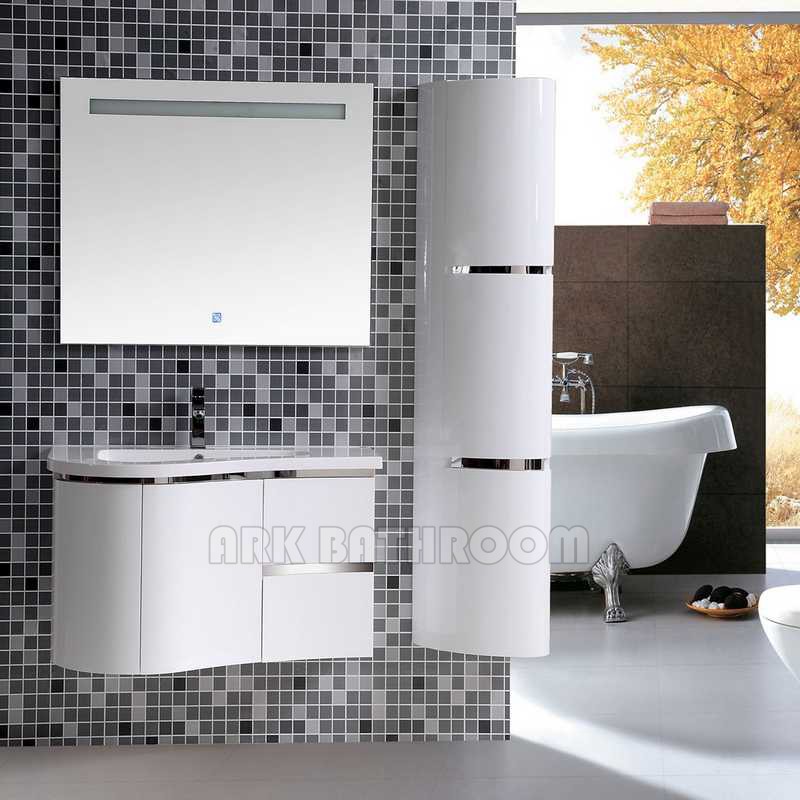 Meuble de salle de bain céramique Keramika PVC armoire de salle de bain SANITARE RW040